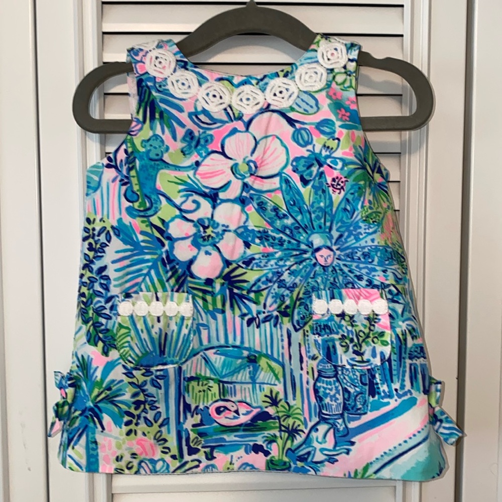 Lilly Pulitzer Infant Shift Dress with Matching Bloomers 6-12 months